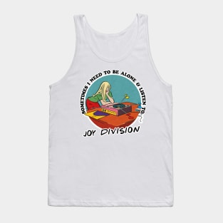 Joy Division / Music Obsessive Fan Design Tank Top